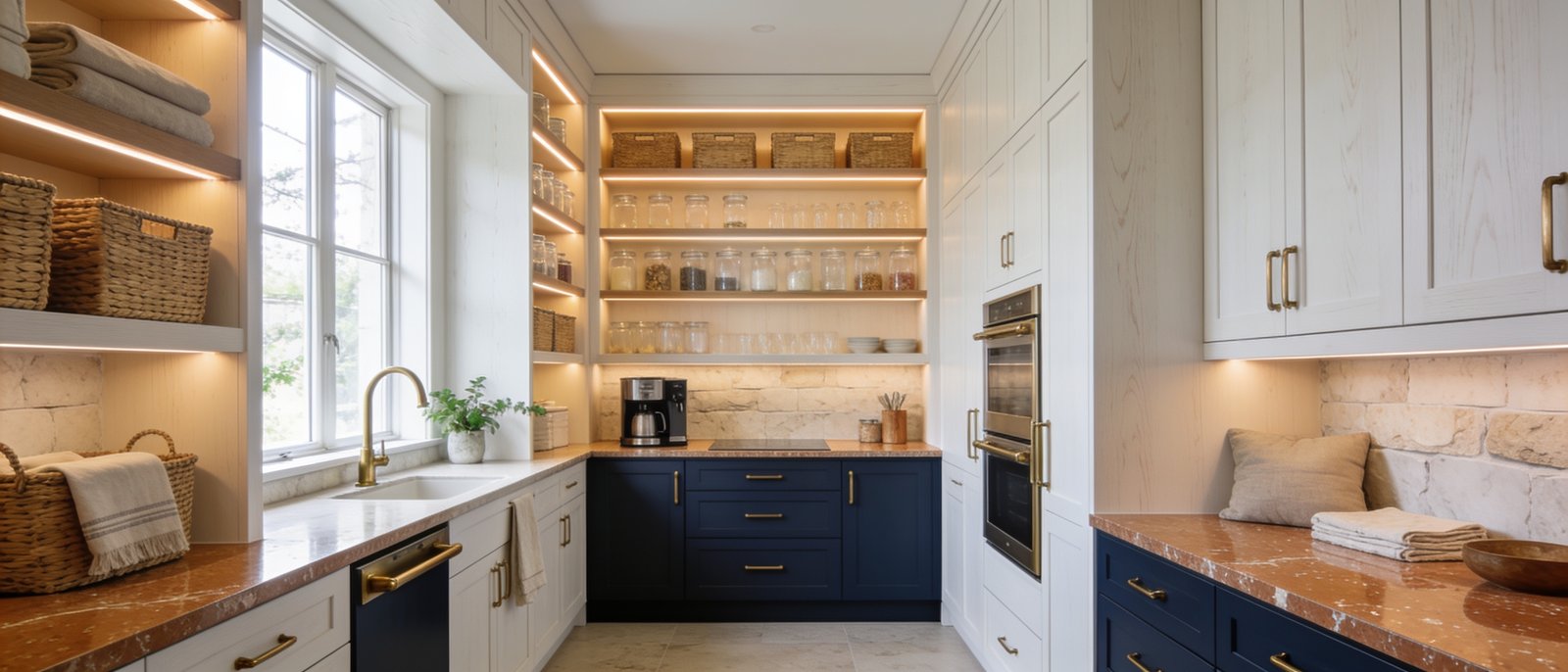 Pantry Haven finished cabinet build